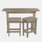 Highwood Usa Lehigh 3pc Counter Height Outdoor Patio Furniture Balcony Set AD-KITBALC1-WBR - alternate 1